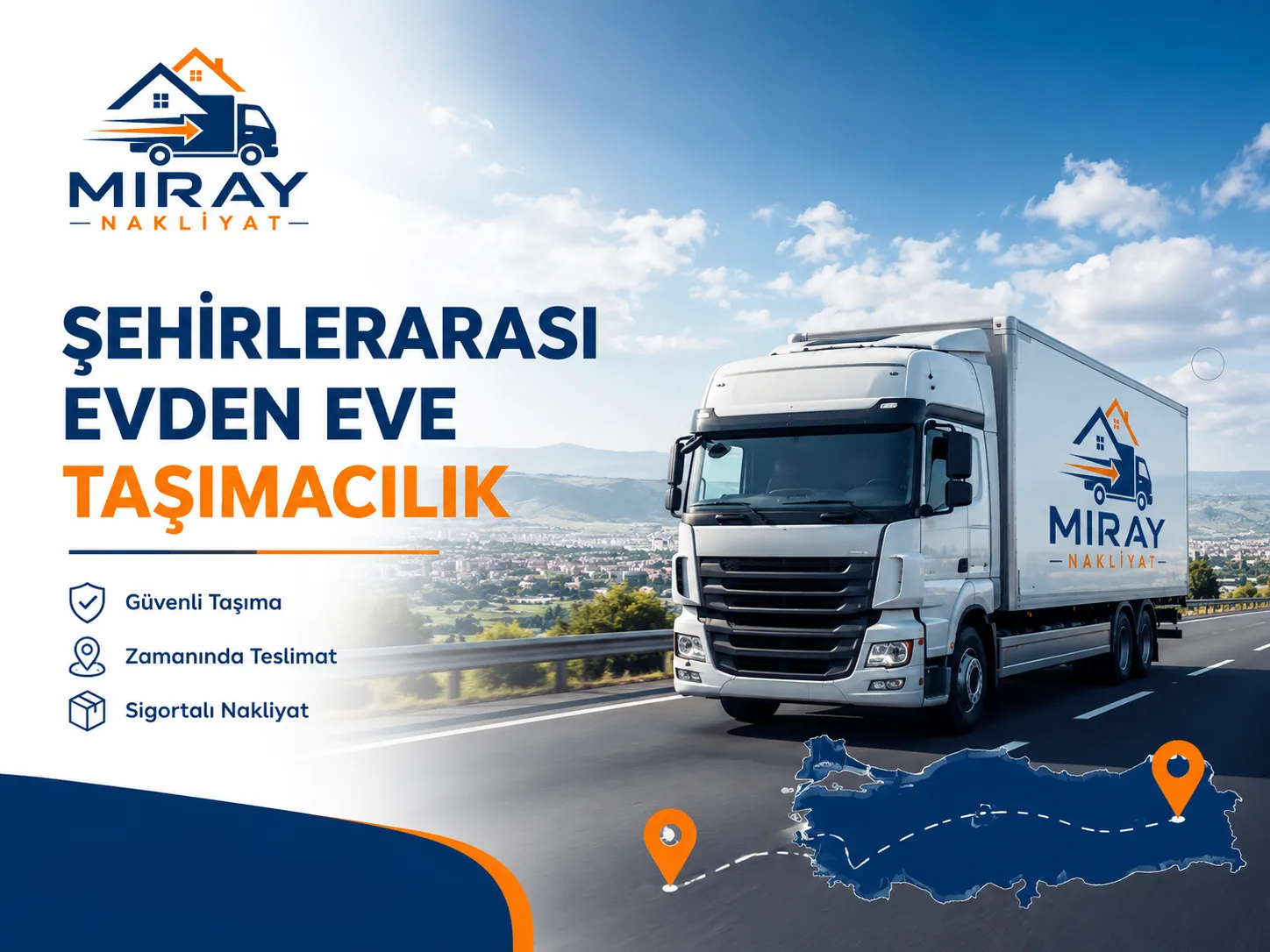 Şehirlerarası Evden Eve Taşıma - Yol Yardım Hizmeti
